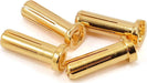 ProTek RC 5.0mm "Super Bullet" Solid Gold Connectors (4 Male)