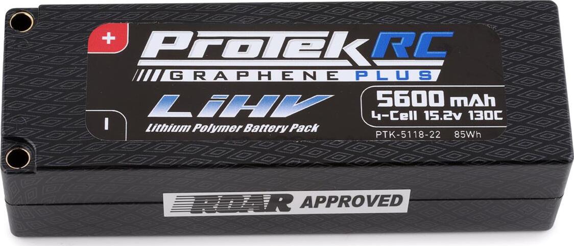 ProTek RC 4S 130C Low IR Silicon Graphene HV LCG LiPo Battery (15.2V/5600mAh)