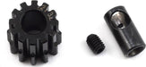 ProTek RC Steel 32P Pinion Gear w/3.17mm Reducer Sleeve (Mod .8) (5mm Bore) (12T)