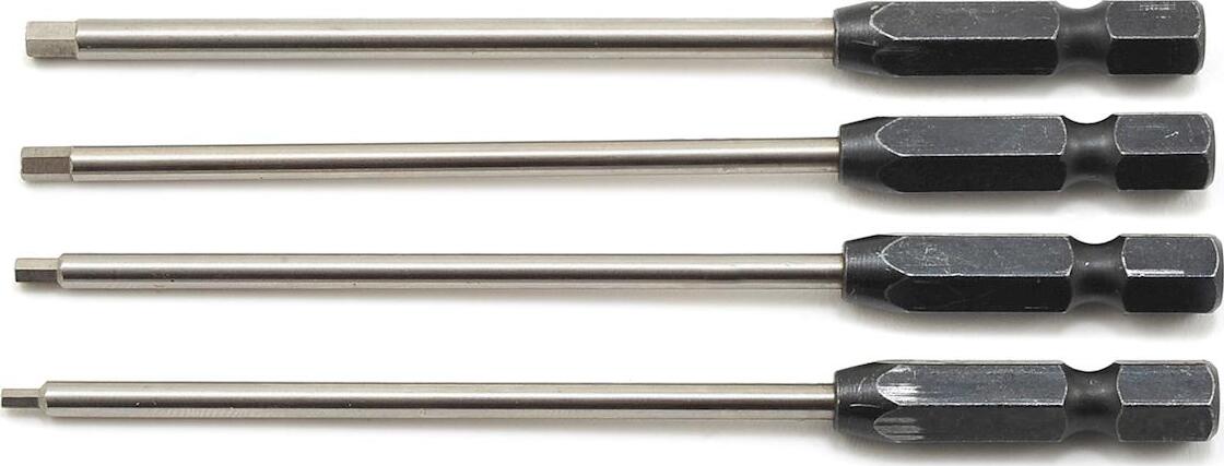 ProTek RC "TruTorque" Metric 1/4" Power Drill Tip Set (4) (1.5, 2.0, 2.5, 3.0mm)