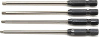 ProTek RC "TruTorque" Metric 1/4" Power Drill Tip Set (4) (1.5, 2.0, 2.5, 3.0mm)