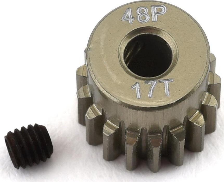 ProTek RC 48P Lightweight Hard Anodized Aluminum Pinion Gear (3.17mm Bore) (17T)
