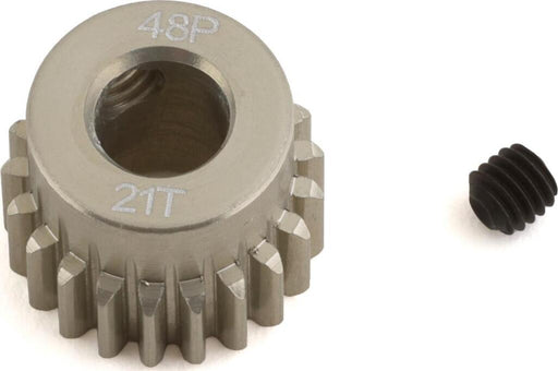 ProTek RC 48P Lightweight Hard Anodized Aluminum Pinion Gear (5.0mm Bore) (21T)