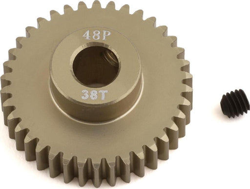 ProTek RC 48P Lightweight Hard Anodized Aluminum Pinion Gear (5.0mm Bore) (38T)