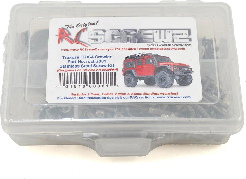 RC Screwz Traxxas TRX-4 Stainless Steel Screw Kit