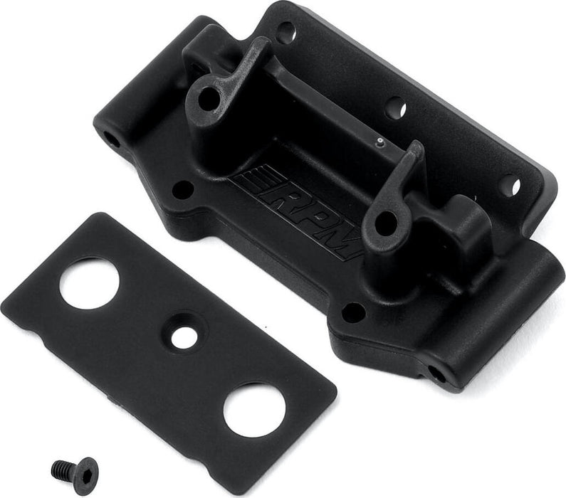 RPM Traxxas 2WD Front Bulkhead (Black)