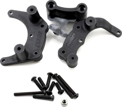 RPM Bumper Mount (Black) (Rustler,Stampede,Bandit,Slash)