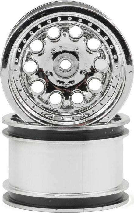 RPM Revolver 2.2" Rock Crawler Wheels (2) (Chrome) (Wide Wheelbase)