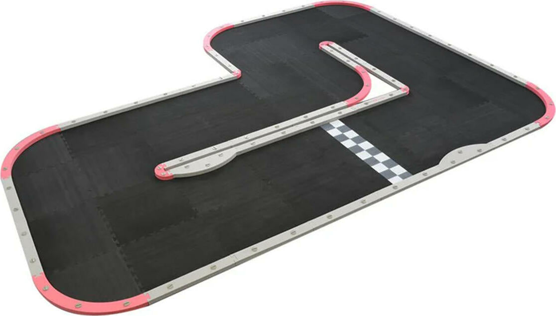 RCP-Tracks Mini-Z 50cm Wide-L Oblong Track (40Pcs) (12'4''x9'8'')