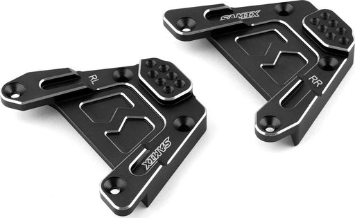 Samix SCX-6 Aluminum Rear Shock Plate (Black)