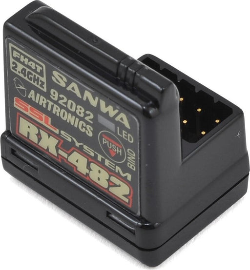 Sanwa/Airtronics RX-482 2.4GHz 4-Channel FHSS-4 SSL Telemetry Receiver
