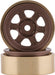 SSD RC SCX24 1.0” Aluminum/Brass Challenger Wheels (Bronze) (2) (24g)
