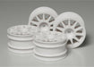 Tamiya Suzuki Swift/M-Chassis Wheels White (4)