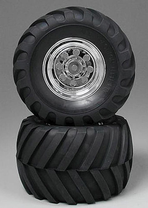 Tamiya Rear Tire/Wheel (2) (58242)