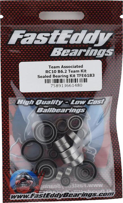 FastEddy Associated RC10 B6.2 Team Kit Sealed Bearing Kit