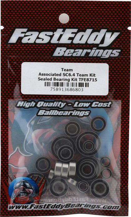 FastEddy Team Associated SC6.4 Team Kit Bearing Kit