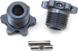 Tekno RC 17mm Narrow Aluminum Wheel Hub (Gun Metal) (2) (for TKR5580)