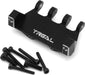 Treal Hobby Axial SCX24 Aluminum Servo Mount (Black) (EcoPower/Emax)