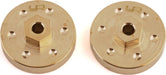 Yeah Racing SCX24 Brass Wheel Hex Hub (2) (6.75g)