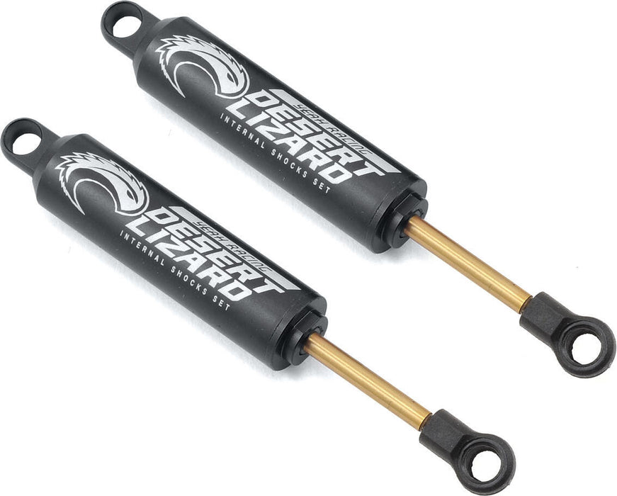 Yeah Racing 90mm Desert Lizard Two Stage Internal Spring Shock (2) (Black)