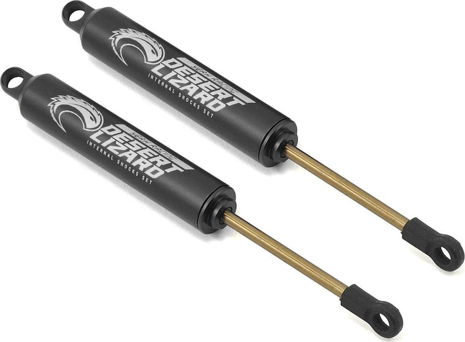 Yeah Racing 120mm Desert Lizard Two Stage Internal Spring Shock (2) (Black)