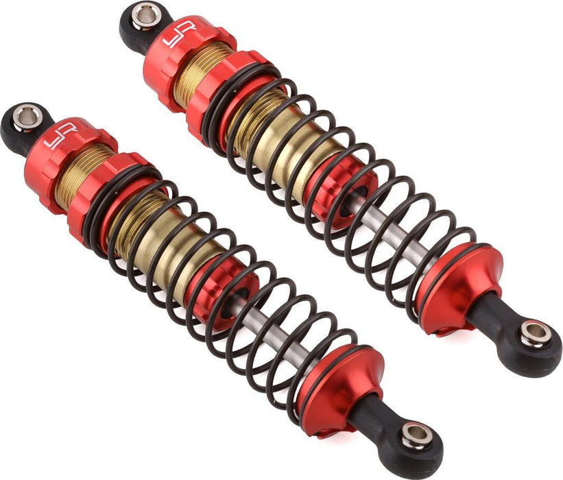 Yeah Racing 90mm Aluminum TR-XB Big Bore Shocks (Red) (2)
