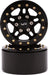 Yeah Racing 1.9" Aluminum 5-Spoke Beadlock Wheels w/12mm Hex (Black) (2)