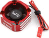 Yeah Racing 30x30 Aluminum Case Booster Fan (Red)