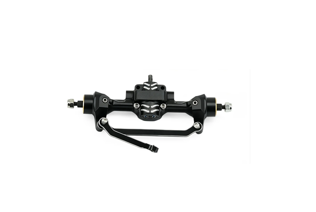 SCX30 Upgrade Set Aluminum Front Wider +5mm Axle with Brass Knuckle/Steering Link/Gear/Bearing/CVD