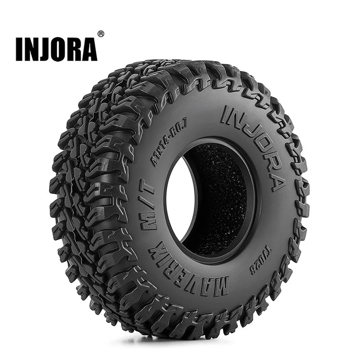0.7" 41*14mm MAVERIX M/T Tires for 1/30 SCX30 (T7028)
