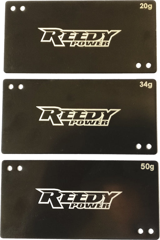 Shorty Battery Weight Set, 20g, 34g, 50g