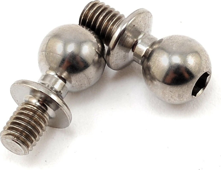 4mm Factory Team Heavy Duty Titanium Ball Stud Set (2)
