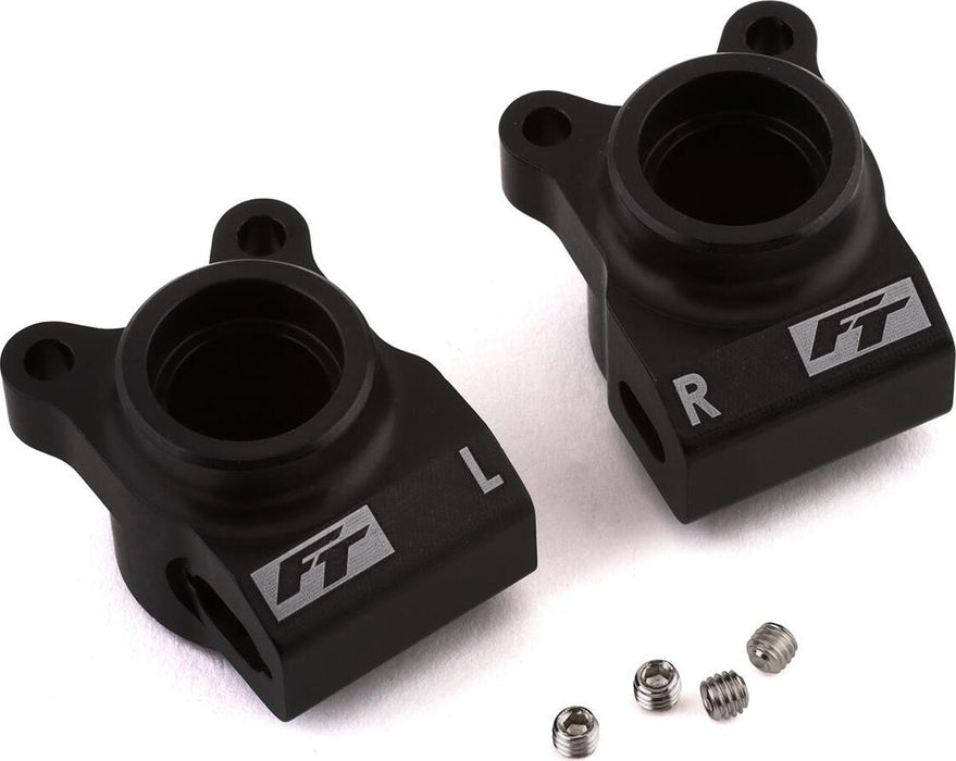 RC10B6.2 Factory Team Aluminum Rear Hubs (Black)
