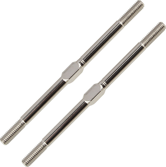 Turnbuckles, 3.5x67mm, Steel, Fits RC10B6, RC10T6, RC10SC6