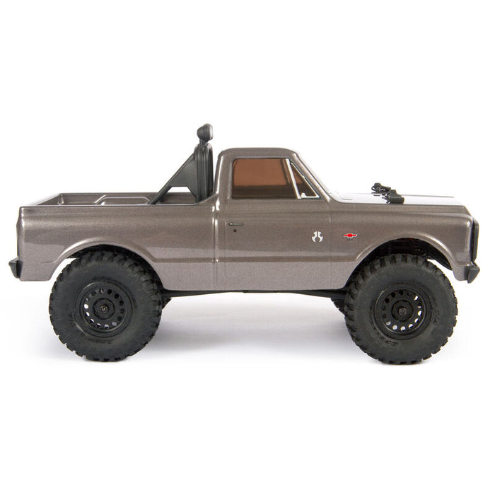 1/24 SCX24 1967 Chevrolet C10 4WD Truck Brushed RTR, Silver