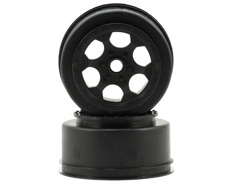 Trinidad SC Wheels for Associated SC5M-SC10-ProSC/+3mm/BLACK/4pcs