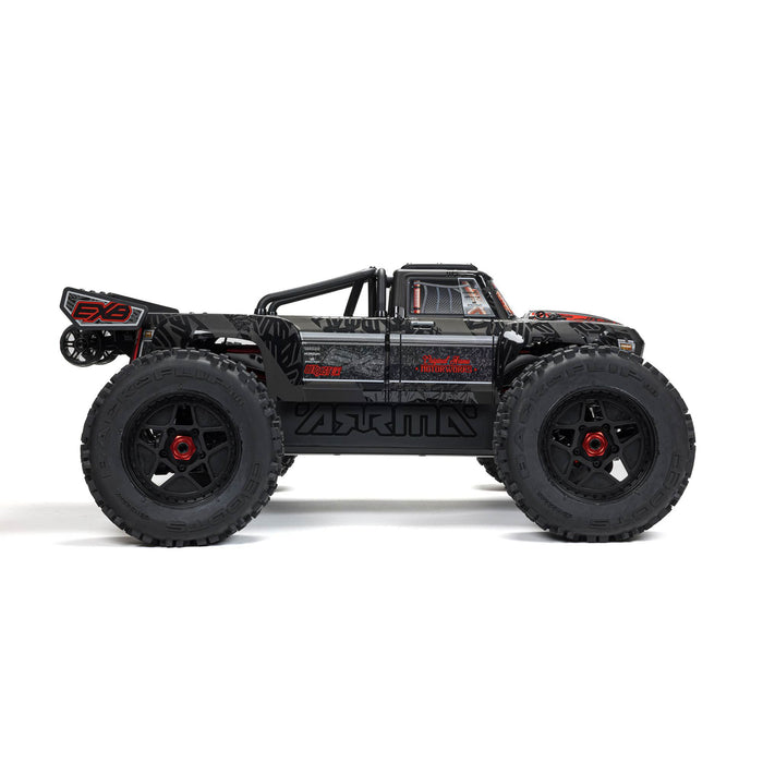 1/5 OUTCAST 4X4 8S BLX EXB Brushless Stunt Truck RTR, Black
