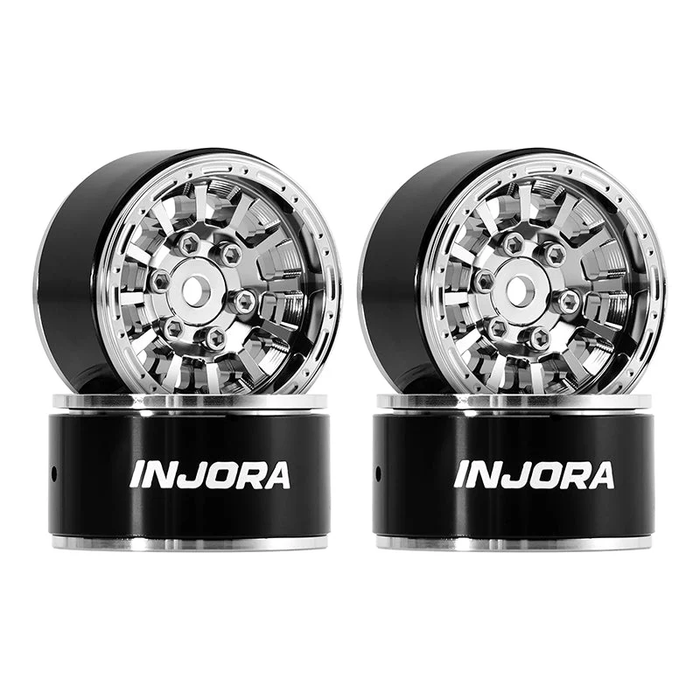 1.0" Aluminum Wheels for Micro Crawlers (W1056) Chrome