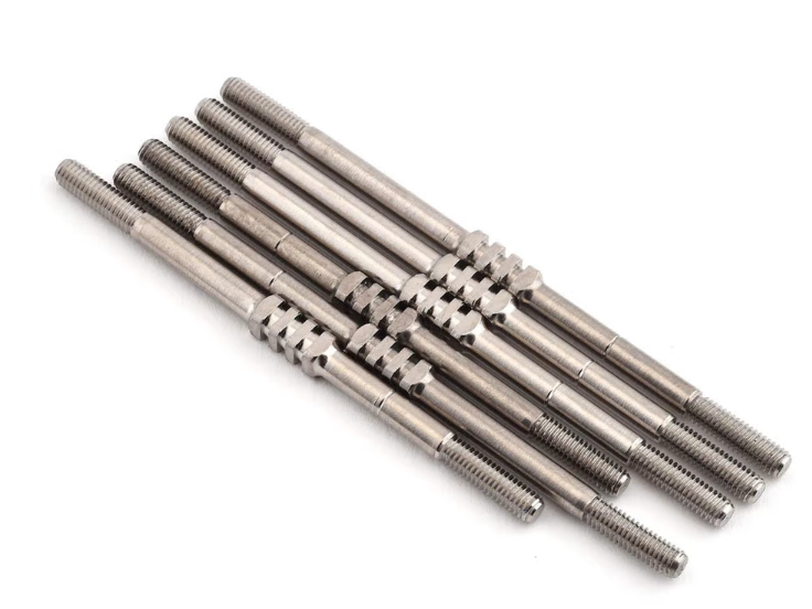 JConcepts RC10T6.1/SC6.1 Titanium Turnbuckle Set