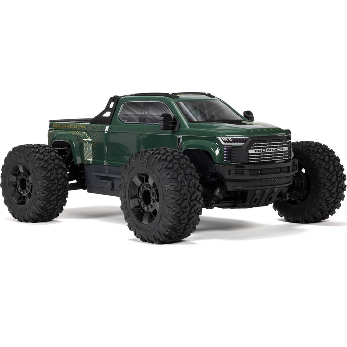 1/10 BIG ROCK 223S DSC 4X4 RTR Brushless Monster Truck, Green