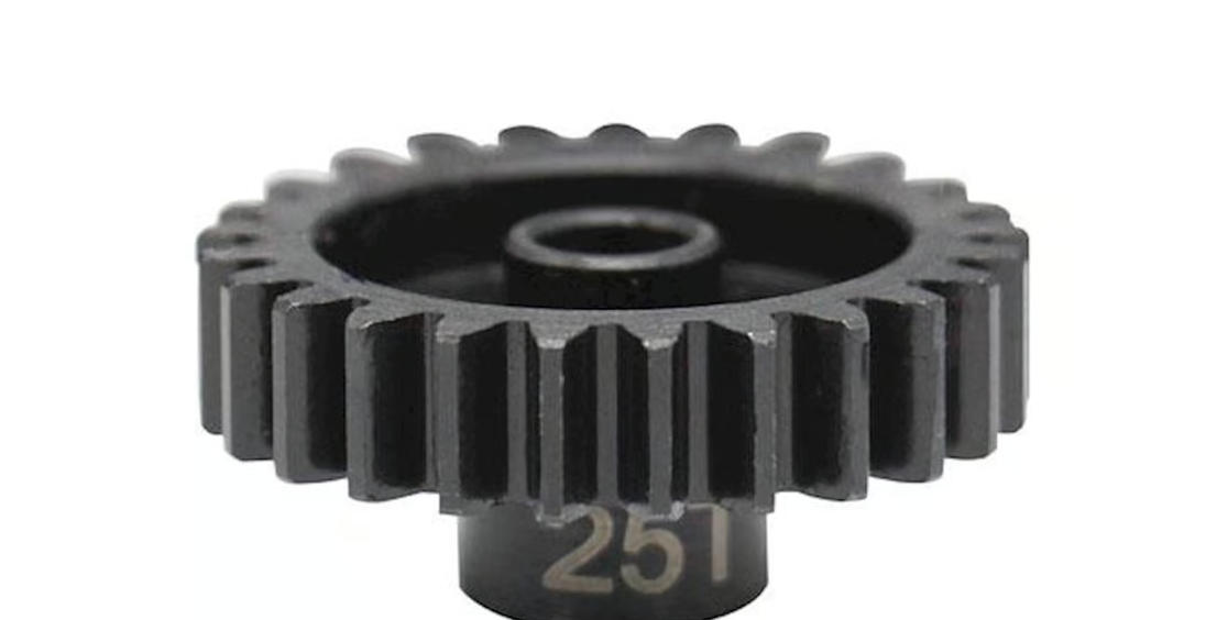 RC Steel Mod 1 Pinion Gear (5mm Bore) (25T)