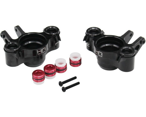 Hot Racing Aluminum Axle Carriers for Traxxas E-Revo 2.0 (Black) 8635