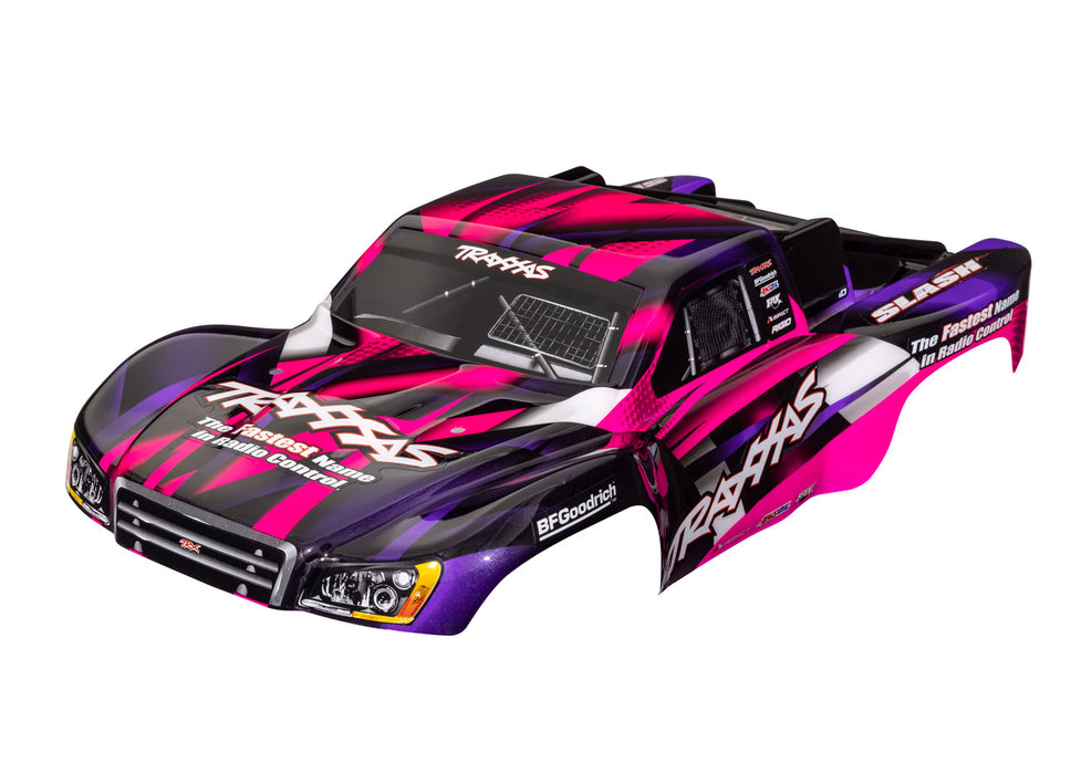 SLASH 2WD, BODY, PINK