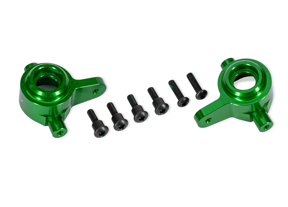 Green Aluminum Steering Blocks (L&R)