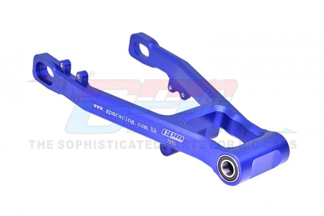 PROMOTO-MX MOTORCYCLE Aluminum 7075 Rear Swing Arm (Larger Inner Bearings) BLUE
