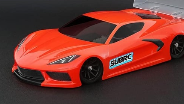 SUBRC STR 1/28 Lexan Touring Body Clear (98mm W/B)