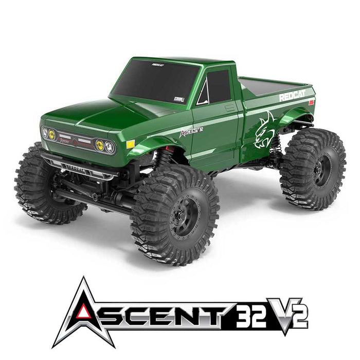 REDCAT ASCENT-32 V2 ROCK CRAWLER GREEN