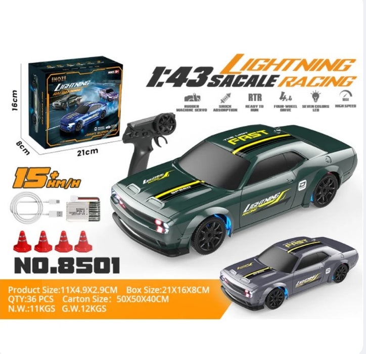 Enoze 8501E 1/43 Mini High Speed Drift Car With Gyro