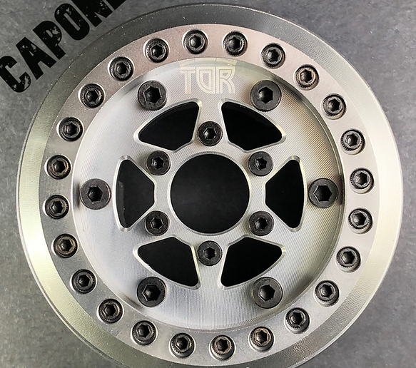 (2) 1.9 Voodoo VariHub Wheels - 'Capone' Design (2 wheels, hubs not included)