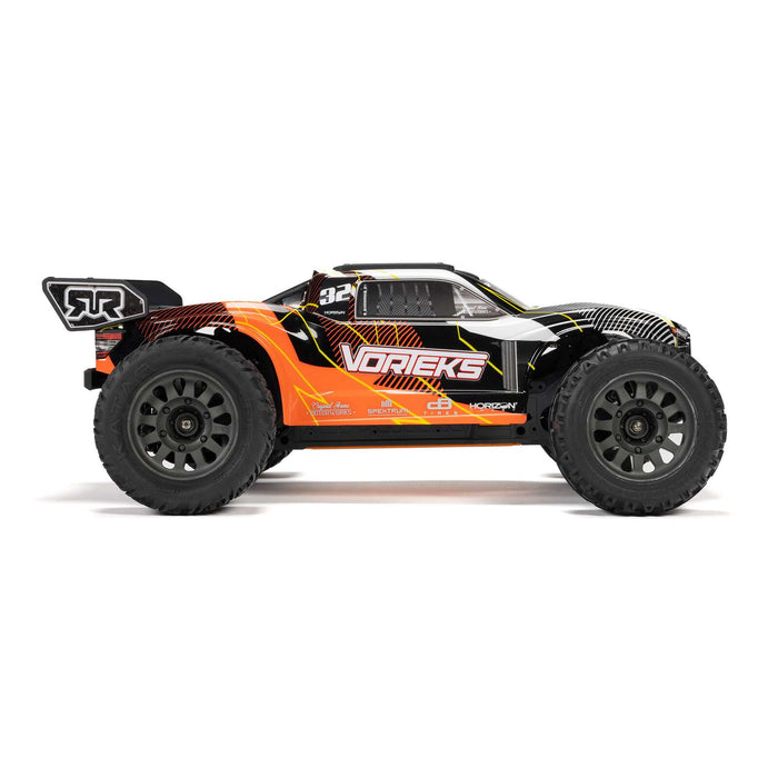 1/10 VORTEKS MEGA 550 2WD Stadium Truck RTR with Battery & Charger, Orange